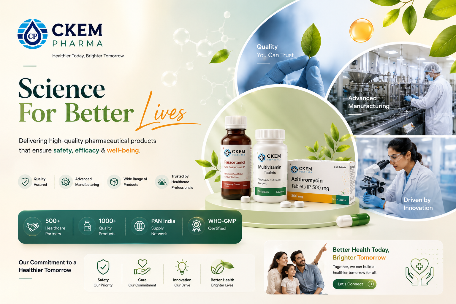 CKEM Pharma – Science for Better Lives